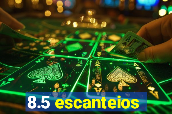 8.5 escanteios